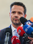 Rafal Trzaskowski At The Union Of Polish Metropolises Press Conference