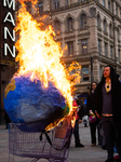 Environmental Protest Against Black Friday In Helsinki, Finland