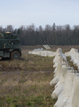 Polish PM Visits First Stage Of The 'East Shield' Near Border With Russia.