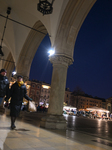 Traditional Christmas Market In Krakow's Market Square