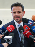 Rafal Trzaskowski At The Union Of Polish Metropolises Press Conference