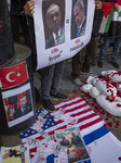 Protest Against President Erdogan In Tehran