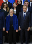 Secretary-General Of The Council Of The EU Therese Blanchet Meets Donald Tusk. 