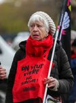 Retirees Demonstrate In Paris