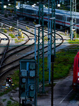 EuroCity Train Departs From Munich Main Station