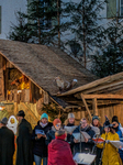 Live Nativity Scene At The Andechs Christmas Market