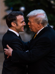 Macron Receives Trump And Zelensky At The Elysee Palace