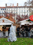 Christmas Market On Place Carnot In Lyon