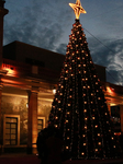 Sale Of Christmas Products And Lighting In The Center Of Tlalpan