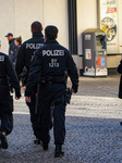 Police On Patrol In Munich