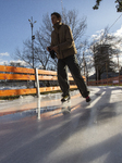 People Ice Skate In Sofia.