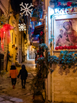 Christmas Lights And Decorations In Ruvo Di Puglia