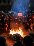 Protest For The 12th Night In Tbilisi