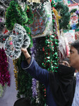 People Attend The Christmas Market In Kolkata, India