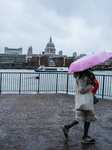 Storm Darragh Hits London with Heavy Winds and Rain