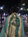 Pilgrims Arriving The Basilica Of Guadalupe