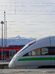 Modern And ​DB Regional Train In Garmisch-Partenkirchen