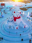 Ice and Snow Theme Park in Hulunbuir.