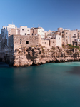 Scenic Coastal View Of Lama Monachile, Polignano A Mare, Italy