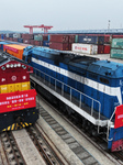 Nanchang International Land Port Freight Yard.