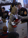 DC: First Lady Jill Biden hold a Marine Corps Reserve Toys for Tots event