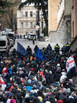 Day Of Election And Protest In Tbilisi