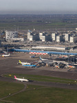 Aerial View Of Amsterdam Schiphol Airport