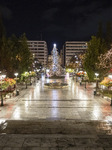 Christmas Decoration In Syntagma Square