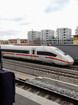 ICE Train Passing Munich Laim Station