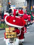 Santa Claus Ride In Cologne