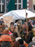 Annual Traditional Perchtenlauf In Grafing, Munich Metropolitan Area