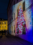 Festive Illuminations In The Bavarian City Wasserburg Am Inn