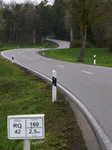 Winding Country Road In Germany