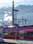 Deutsche Bahn Regional Train At An Alpine Train Station