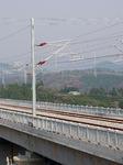 Yichang-Xingshan High-Speed Railway Under Construction in Yichang