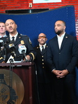 Police Hold A News Conference On Mass Shooting Outside Of Johnson Funeral Home In Towson Maryland