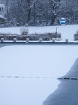 Snow-Covered Outdoor Pool