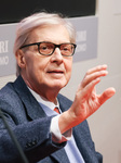 Vittorio Sgarbi Presents The Book Natività. Madre E Figlio Nell'arte In Milan