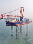 BOREAS Vessel Conducts Lifting Tests in The Sea in Yantai