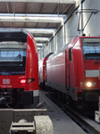 Trains At Munich Central Station