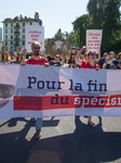 Animal Rights Activists Take Part In A Rally In Geneva