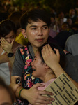 People Mourn For The Death Of Thai King Bhumibol Adulyadej In Bangkok