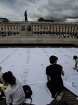 People Support The Peace Agreement Reached Between The FARC And The Colombian Government In Bogota