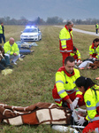 Emergency Rescue Drill At Sarajevo International Airport