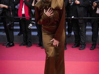  Andie MacDowell   attend the ''L'ete Dernier (Last Summer)'' red carpet during the 76th annual Cannes film festival at Palais des Festivals...