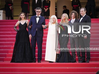 Clotilde Courau, Said Ben Said, Director Catherine Breillat, Lea Drucker, Samuel Kircher and Olivier Rabourdin   attend the ''L'ete Dernier...