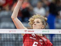 Agnieszka Korneluk (POL) during Poland vs France, volleyball friendly match in Radom, Poland on May 25, 2023. (