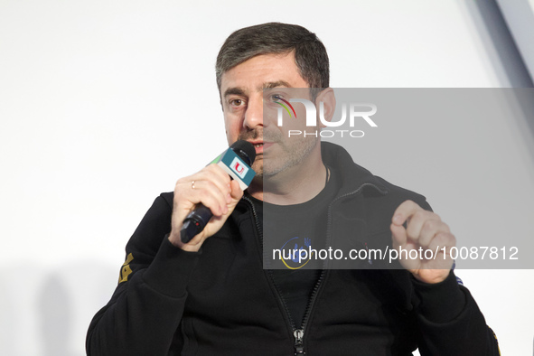 KYIV, UKRAINE - MAY 26, 2023 - Ukrainian Parliament Commissioner for Human Rights Dmytro Lubinets partakes in the Be Strong. Overcoming The...