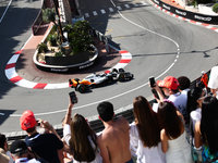 Oscar Piastri of McLaren during second practice ahead of the Formula 1 Grand Prix of Monaco at Circuit de Monaco in Monaco on May 26, 2023....