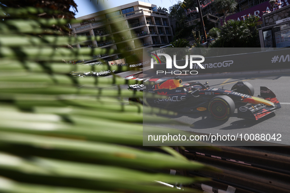 Max Verstappen of Red Bull Racing during second practice ahead of the Formula 1 Grand Prix of Monaco at Circuit de Monaco in Monaco on May 2...